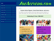 Tablet Screenshot of joeacevedo.com